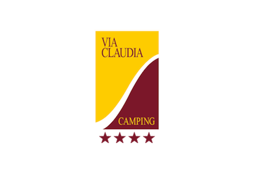 Logo "Via Claudia Camping"